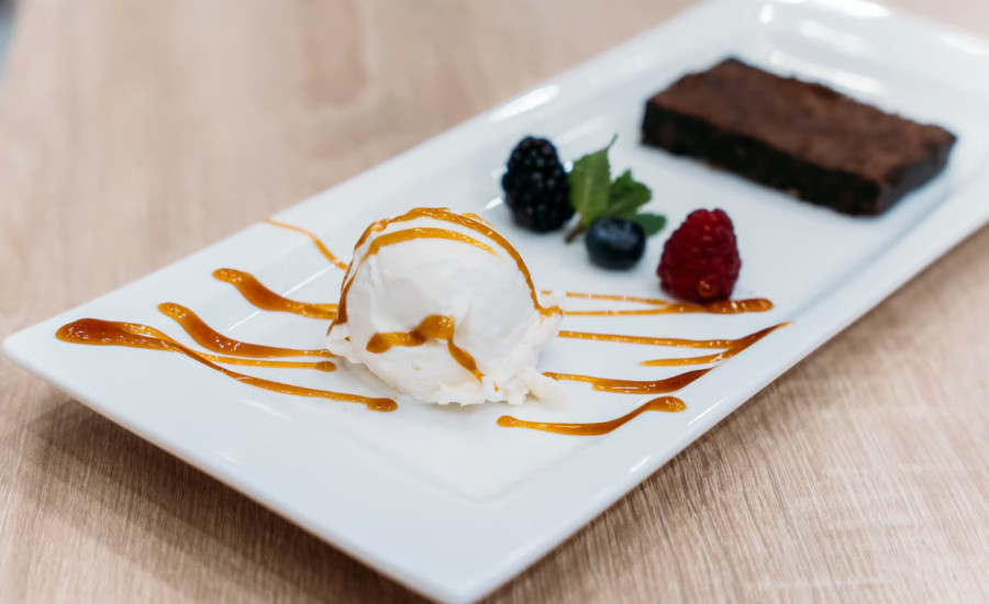 vegan sweet vanilla frozen dessert