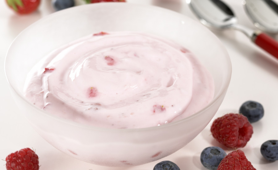 berry yogurt
