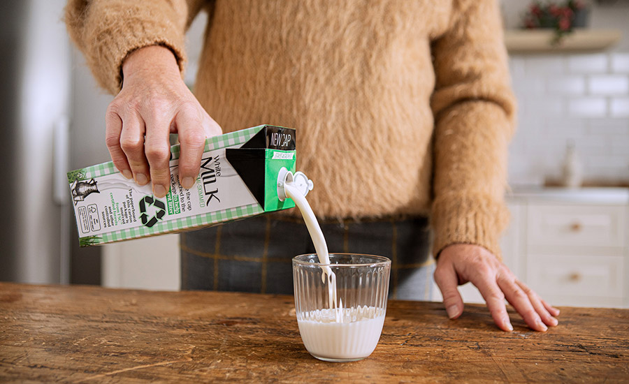 A big part of the sustainable equation is aseptic processing and packaging for shelf-stable dairy milk, notes Jordan Fengel, Tetra Pak.