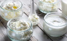 yogurt and cottage cheese